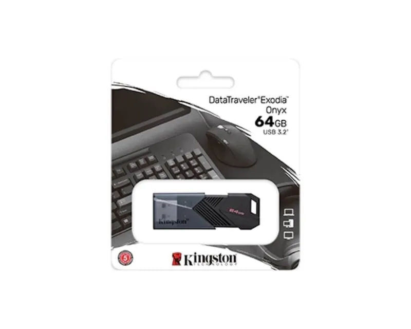 KINGSTON 64GB DataTraveler Exodia Onyx USB 3.2 Gen1 DTXON/64GB Slika 3