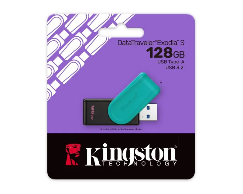 KINGSTON 128GB DataTraveler Exodia S USB 3.2 Gen1 DTXS/128GB  Slika 3