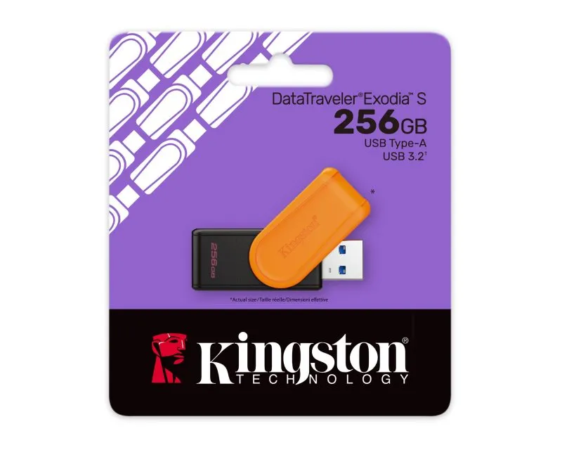 KINGSTON 256GB DataTraveler Exodia S USB 3.2 Gen1 DTXS/256GB Slika 3