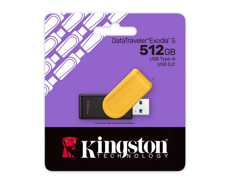 KINGSTON 512GB DataTraveler Exodia S USB 3.2 Gen1 DTXS/512GB  Slika 3