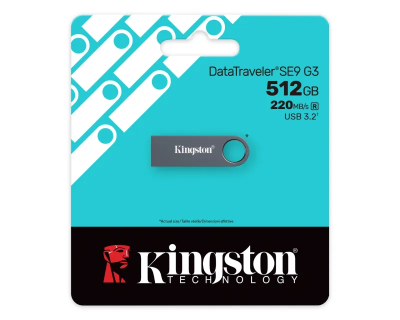 KINGSTON 512GB DataTraveler SE9 G3 USB 3.2 Gen1 KE-U2X512-1AC  Slika 3