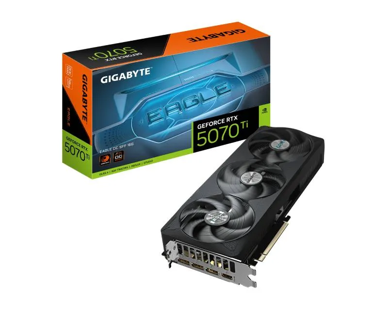 GIGABYTE nVidia GeForce RTX 5070 Ti EAGLE 16GB 256bit GV-N507TEAGLE OC-16GD rev. 1.0 grafička karta Slika 1