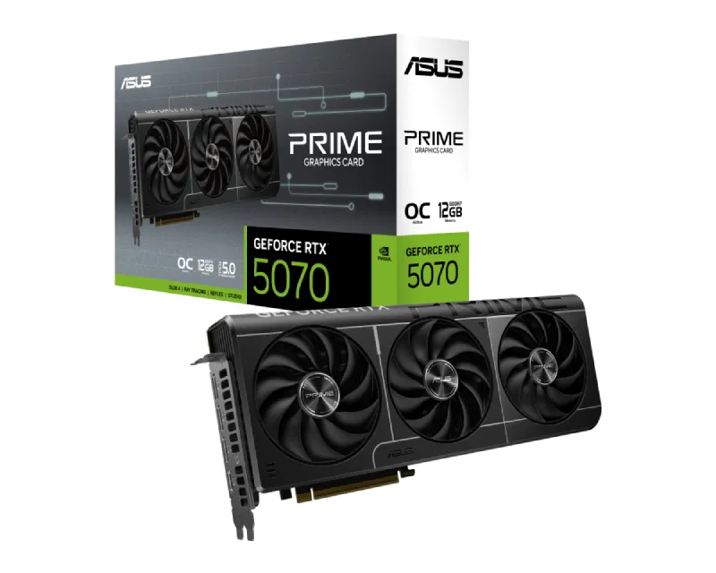 ASUS nVidia GeForce RTX 5070 12GB PRIME-RTX5070-O12G grafička karta Slika 1