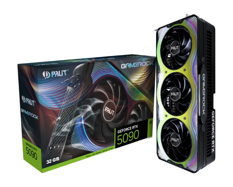 PALIT nVidia GeForce RTX 5090 32GB 512bit RTX 5090 GameRock grafička karta Slika 1