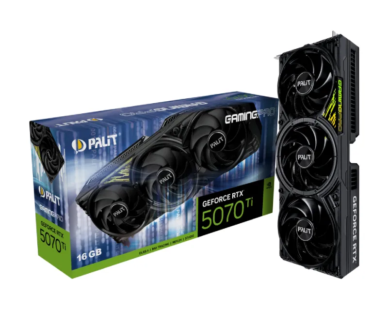 PALIT nVidia GeForce RTX 5070 Ti 16GB 256bit RTX 5070 Ti GamingPro grafička karta Slika 1