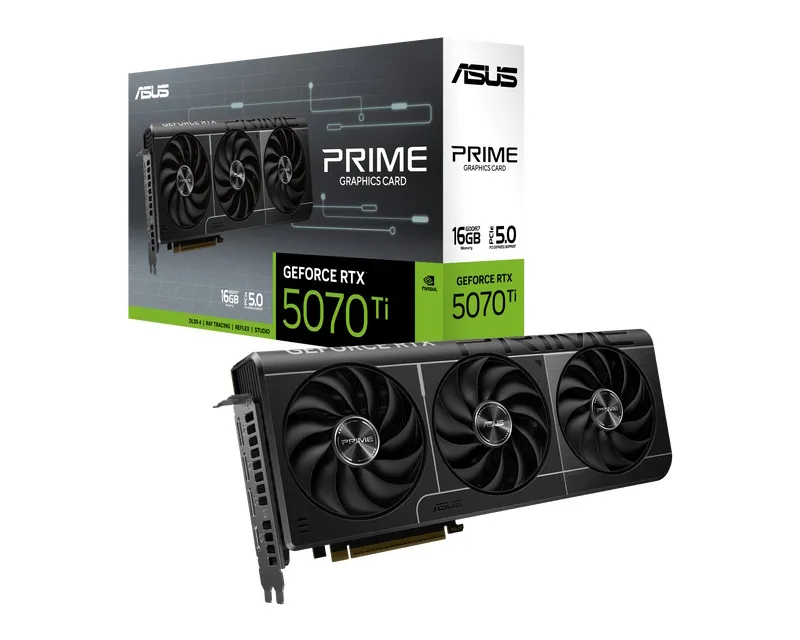 ASUS nVidia GeForce RTX 5070 Ti 16GB PRIME-RTX5070TI-O16G grafička karta Slika 1