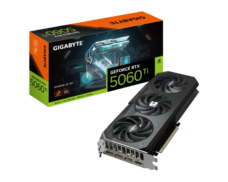GIGABYTE nVidia GeForce RTX 5060 Ti GAMING 8GB 128bit GV-N506TGAMING OC-8GD rev. 1.0 grafička karta Slika 1