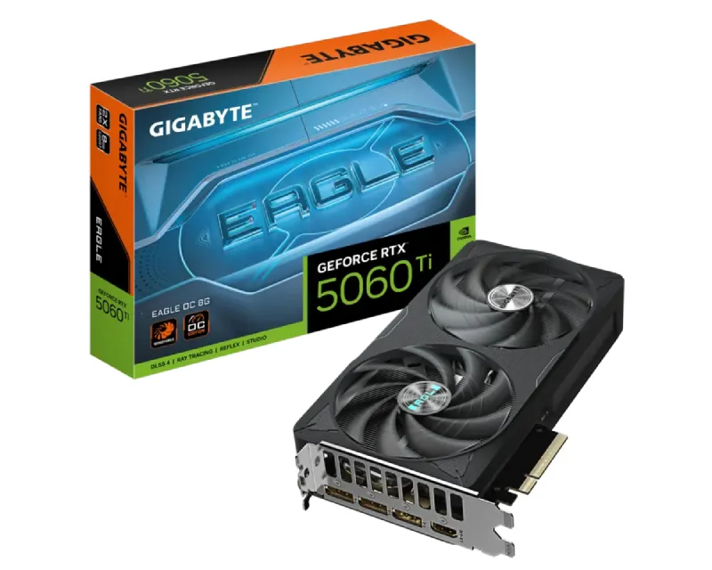 GIGABYTE nVidia GeForce RTX 5060 Ti EAGLE 8GB 128bit GV-N506TEAGLE OC-8GD rev. 1.0 grafička karta Slika 1