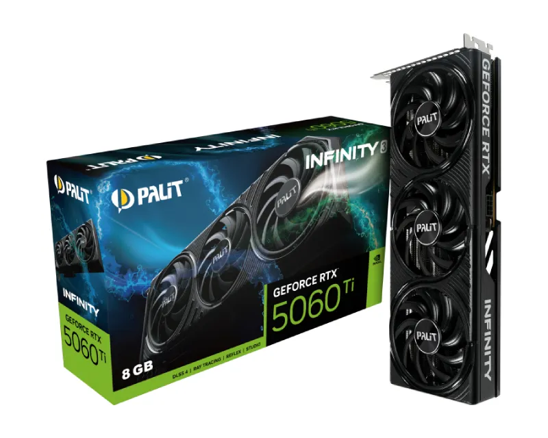 PALIT nVidia GeForce RTX 5060 Ti 8GB 128bit RTX 5060Ti Infinity 3 grafička karta Slika 1