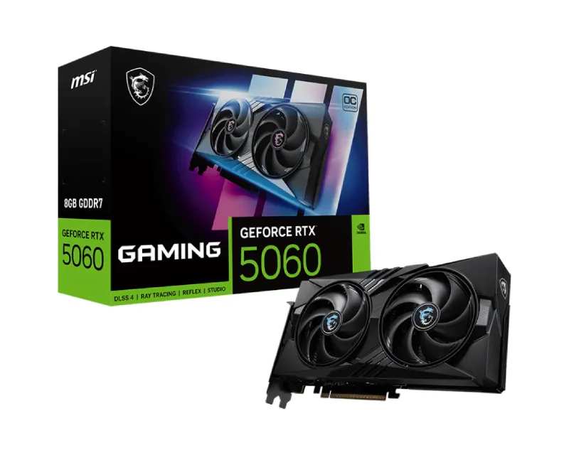 MSI GeForce RTX 5060 GAMING 8GB 28bit RTX 5060 8G GAMING OC grafička karta Slika 1