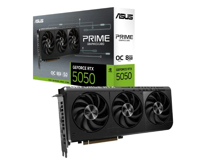 ASUS nVidia GeForce RTX 5050 8GB 128bit PRIME-RTX5050-O8G grafička karta Slika 1
