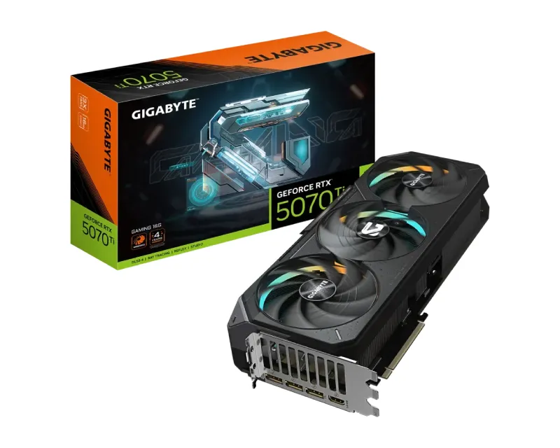 GIGABYTE nVidia GeForce RTX 5070 Ti GAMING 16GB 256bit GV-N507TGAMING-16GD rev. 1.0 grafička karta Slika 1