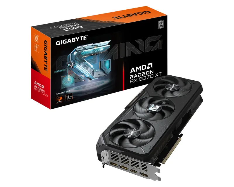 GIGABYTE AMD Radeon RX 9070 XT GAMING 16GB GV-R9070XTGAMING-16GD rev. 1.0 grafička karta Slika 1