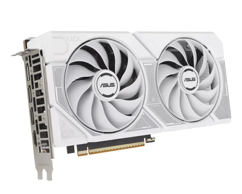 ASUS nVidia GeForce RTX 5060 8GB 128bit DUAL-RTX5060-O8G-WHITE grafička karta Slika 4