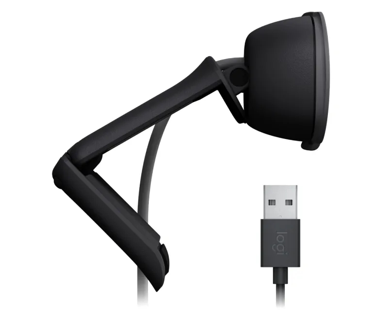 LOGITECH_ Brio 90 Full HD Webcam Black Slika 6