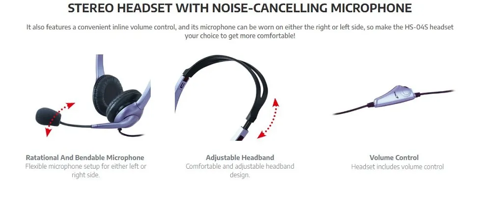 GENIUS HS-04S slušalice sa mikrofonom  Slika 4