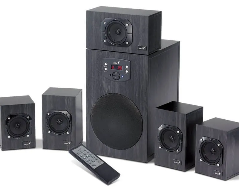 GENIUS SW-HF5.1 4500 v2 crni zvučnici Slika 3