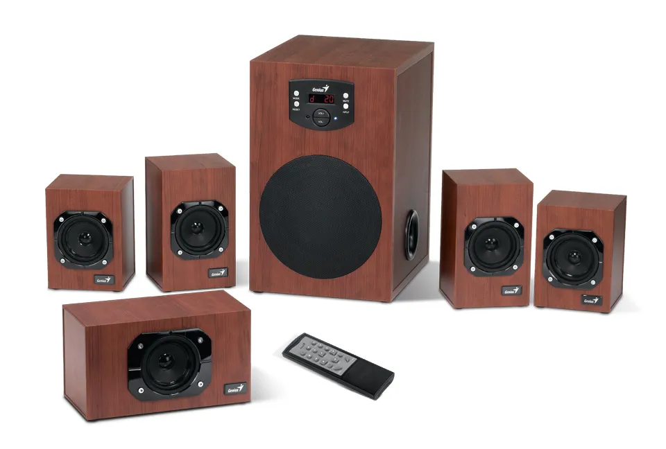 GENIUS SW-HF5.1 4600 v2 wood zvučnici Slika 3