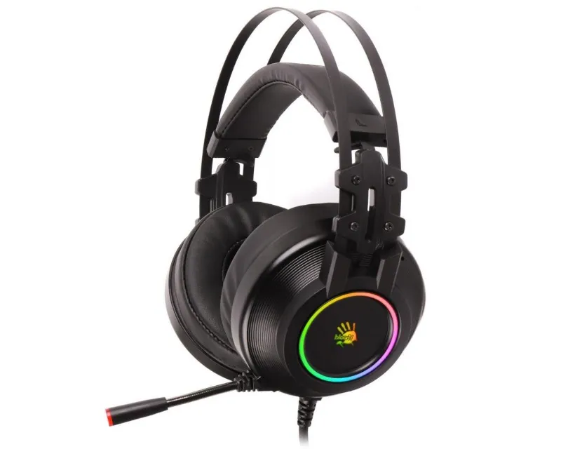 A4 TECH G528C Bloody Virtual 7.1 RGB Gaming crne slušalice  Slika 1