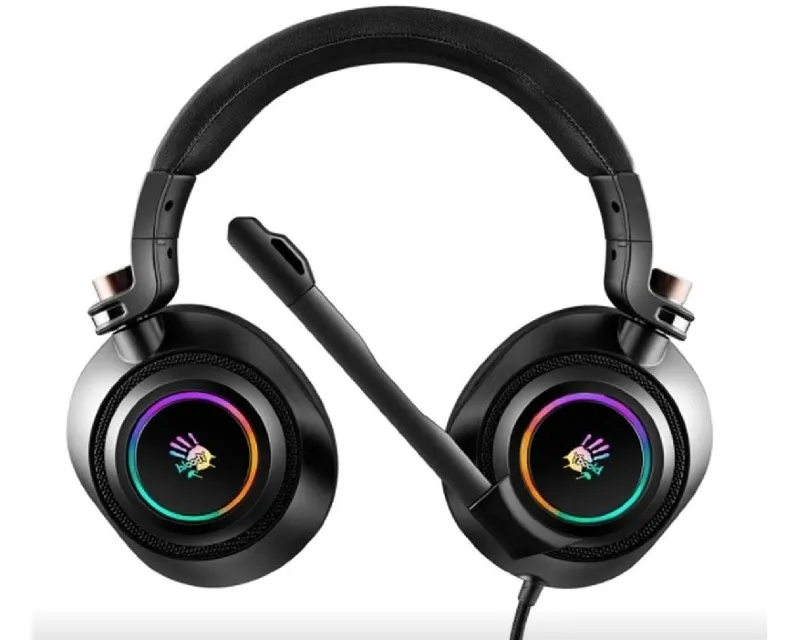 A4 TECH G580 Bloody Gaming 7.1 RGB USB crne slušalice sa mikrofonom Slika 2