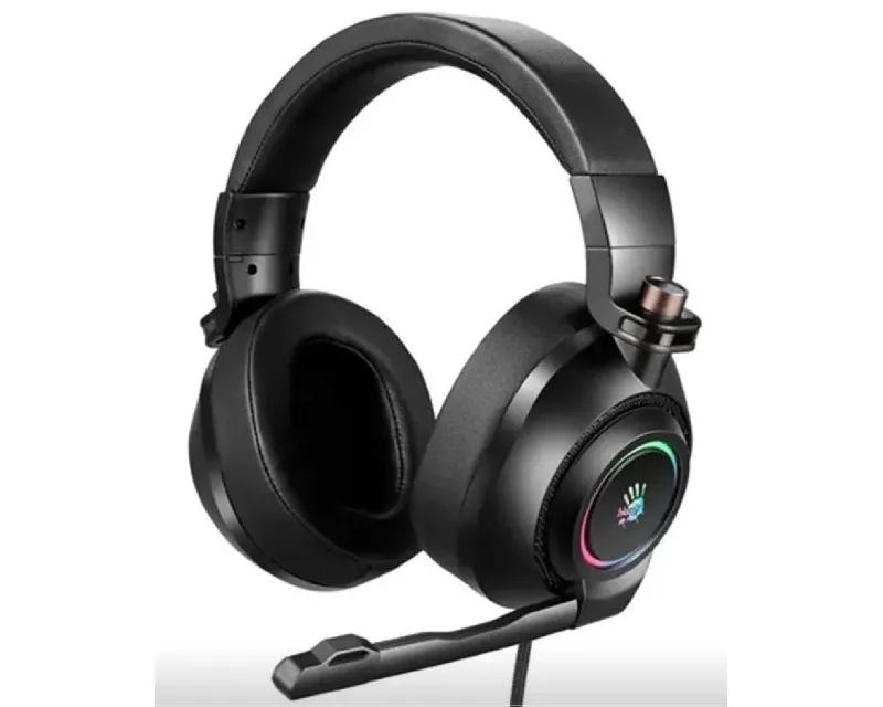 A4 TECH G580 Bloody Gaming 7.1 RGB USB crne slušalice sa mikrofonom Slika 1
