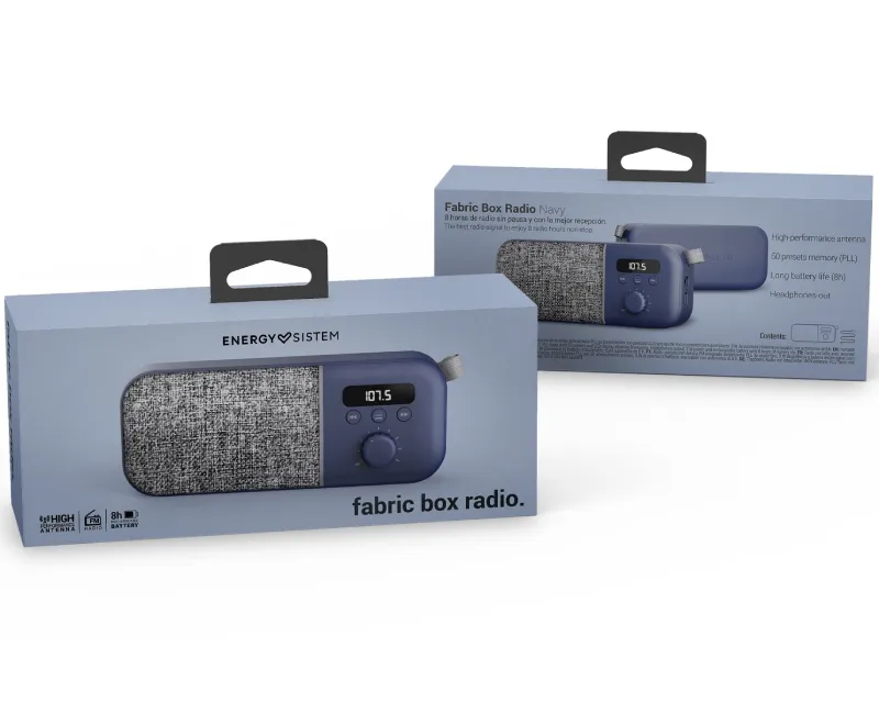ENERGY SISTEM Fabric Box Radio Navy (M44995) Slika 5