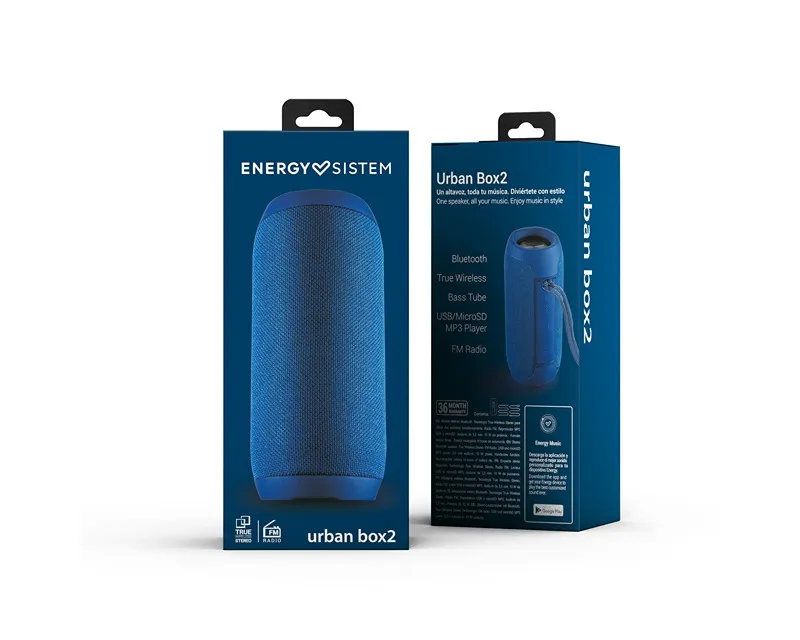 ENERGY SISTEM Urban Box 2 Ocean portable zvučnik plavi (M44935) Slika 6