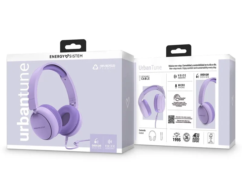 ENERGY SISTEM UrbanTune Lavender slušalice ljubičaste (M45766) Slika 6