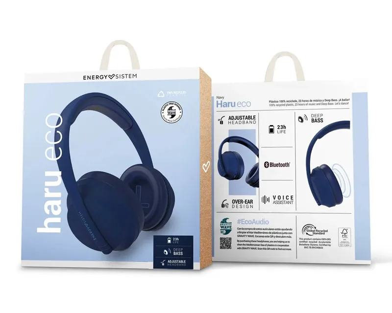ENERGY SISTEM Navy Haru ECO Bluetooth slušalice plave  Slika 6