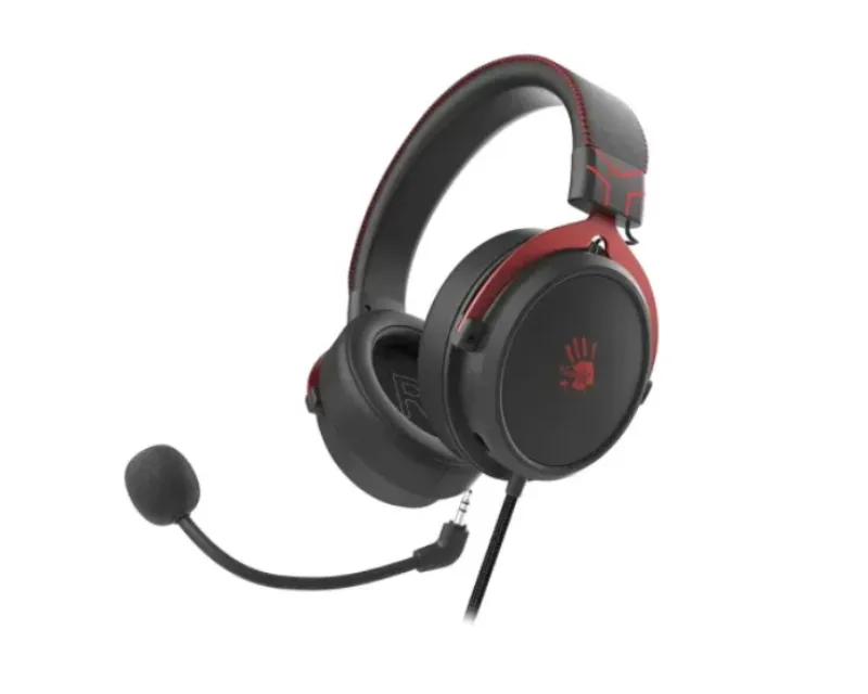 A4 TECH M590i Bloody Virtual 7.1 (Sports Red) Gaming slušalice crno/crvene Slika 2