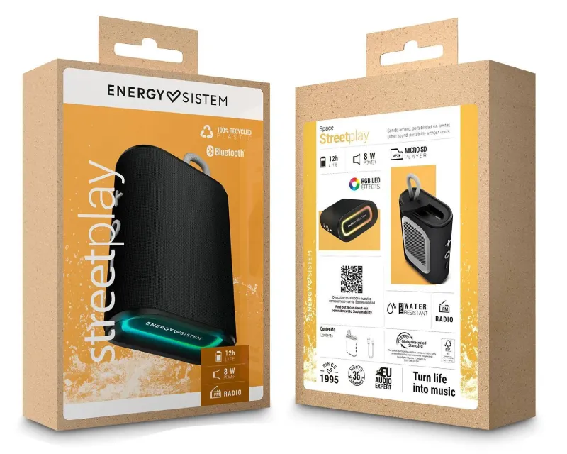 ENERGY SISTEM Space StreetPlay zvučnik crni (M45881) Slika 7