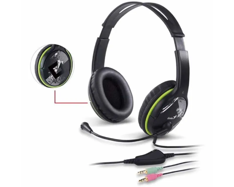 GENIUS HS-400A Green slušalice sa mikrofonom Slika 2