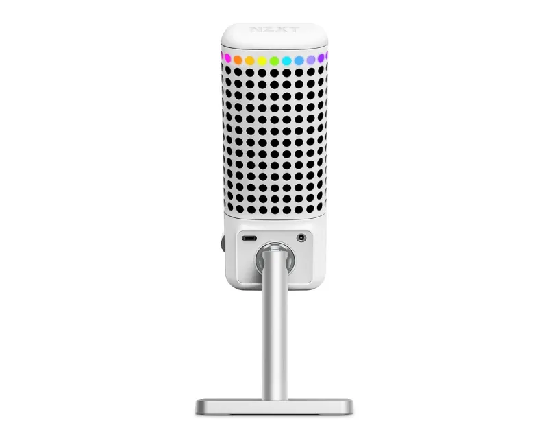 NZXT Žični USB Capsule Elite Gaming mikrofon beli (AP-PUMIC-W1) Slika 5