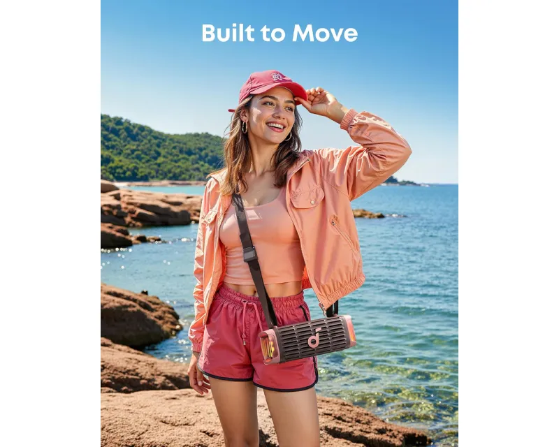 ANKER Soundcore Boom 3i 50W prenosni bluetooth IP68 zvučnik braon  Slika 7