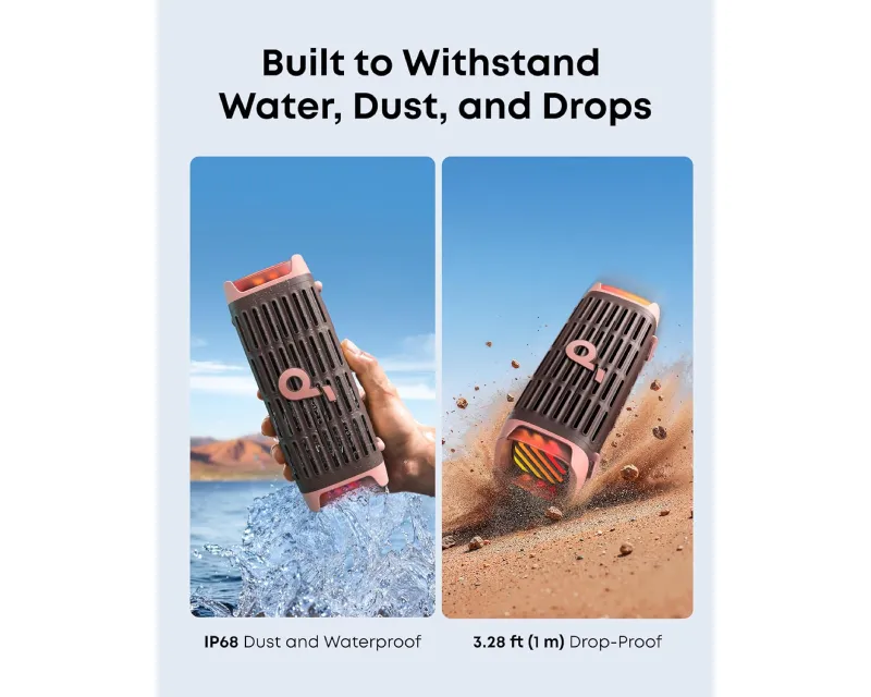 ANKER Soundcore Boom 3i 50W prenosni bluetooth IP68 zvučnik braon  Slika 8