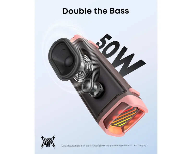 ANKER Soundcore Boom 3i 50W prenosni bluetooth IP68 zvučnik braon  Slika 9