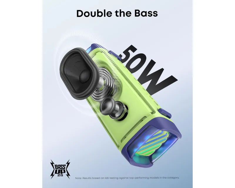 ANKER Soundcore Boom 3i 50W prenosni bluetooth IP68 zvučnik zeleni  Slika 9