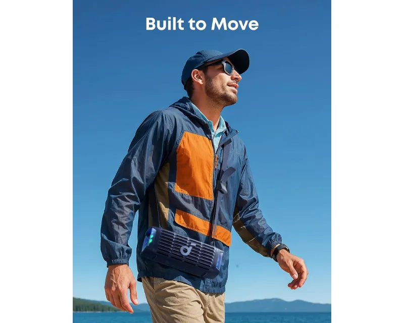 ANKER Soundcore Boom 3i 50W prenosni bluetooth IP68 zvučnik plavi  Slika 7