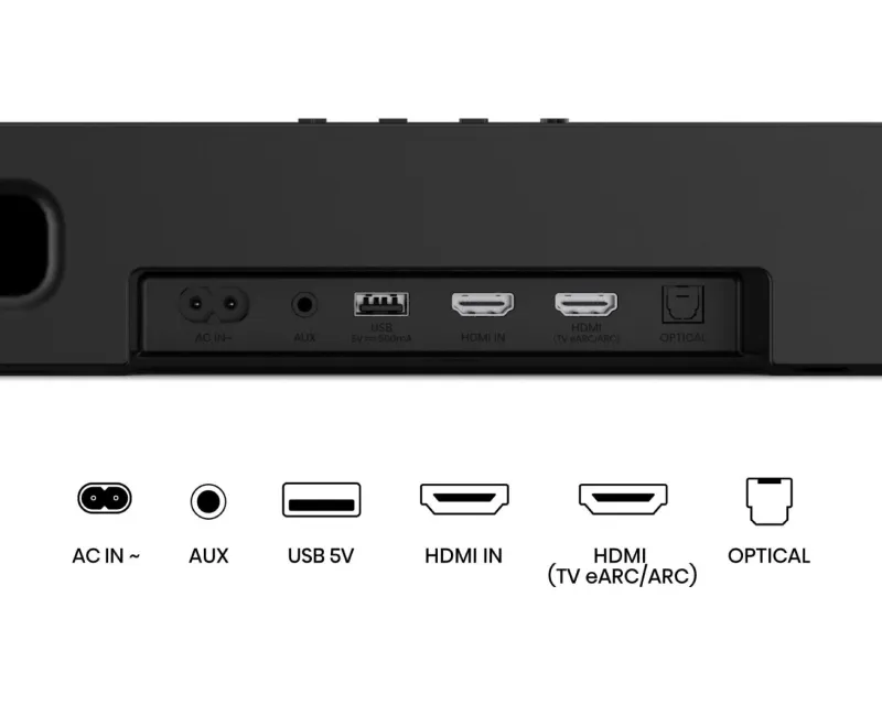 HISENSE AX3120Q Dolby Atmos soundbar sa bežičnim subwooferom crni Slika 3