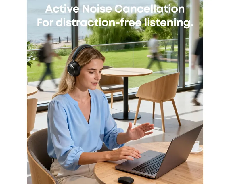 ANKER Soundcore Space One Pro ANC BT slušalice crne  Slika 7