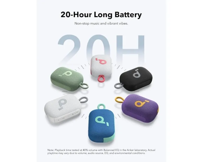 ANKER Soundcore Select 4 Go prenosivi bluetooth IP67 zvučnik crni  Slika 2