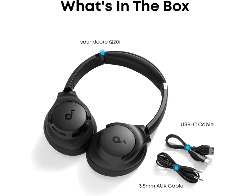 ANKER Soundcore Q20i ANC BT slušalice crne  Slika 2