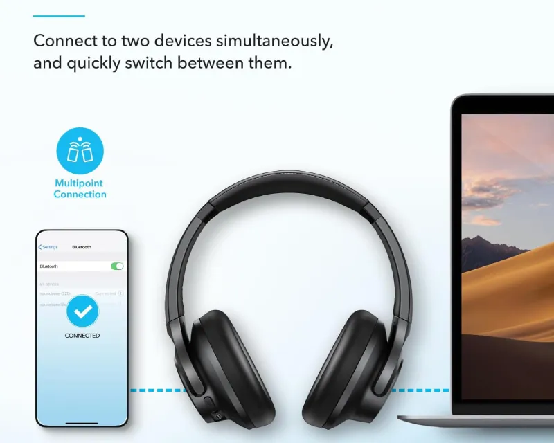 ANKER Soundcore Q20i ANC BT slušalice crne  Slika 3