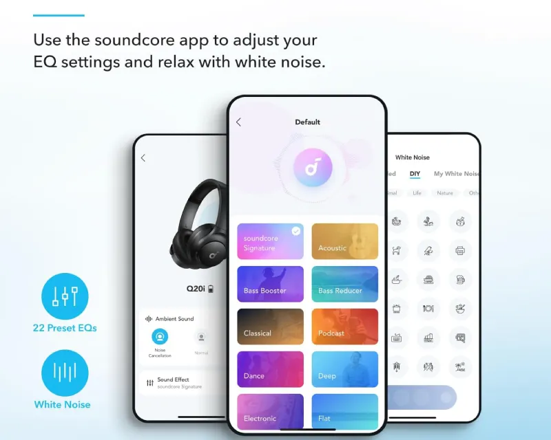 ANKER Soundcore Q20i ANC BT slušalice crne  Slika 8