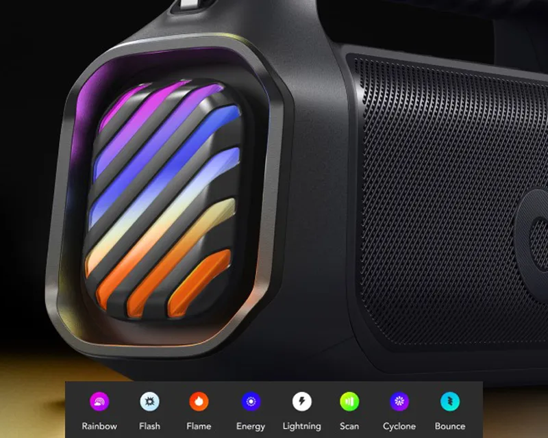 ANKER Soundcore Boom 2 Plus 140W 2.2 prenosivi bluetooth IPX7 zvučnik crni  Slika 9