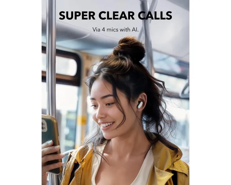 ANKER Soundcore P30i TWS BT bubice sa mikrofonom bele Slika 6