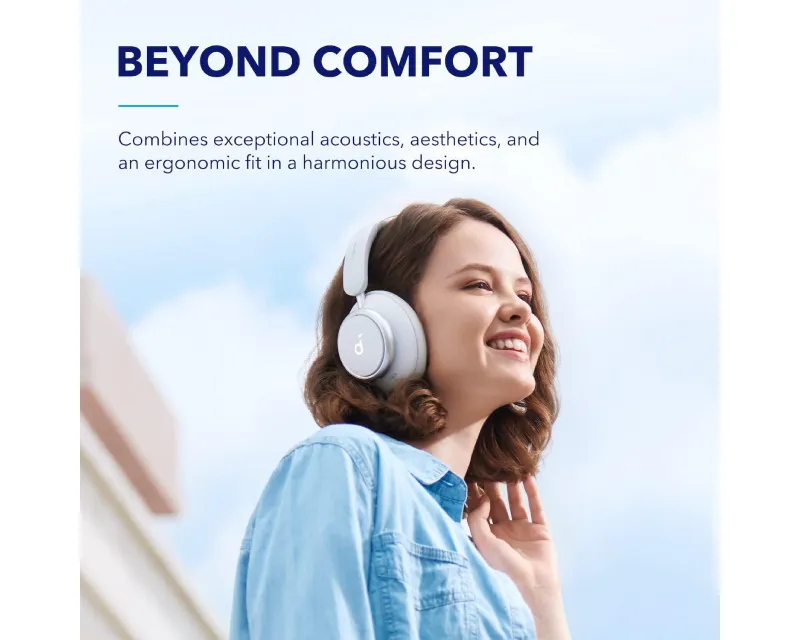 ANKER Soundcore Space Q45 ANC BT slušalice bele Slika 5