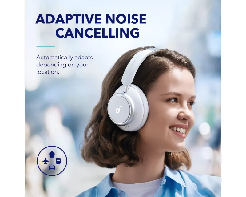 ANKER Soundcore Space Q45 ANC BT slušalice bele Slika 6