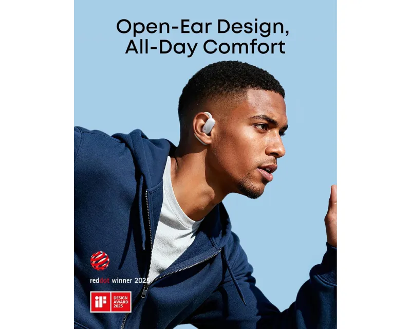 ANKER Soundcore AeroFit 2 BT bubice sa mikrofonom bele Slika 6