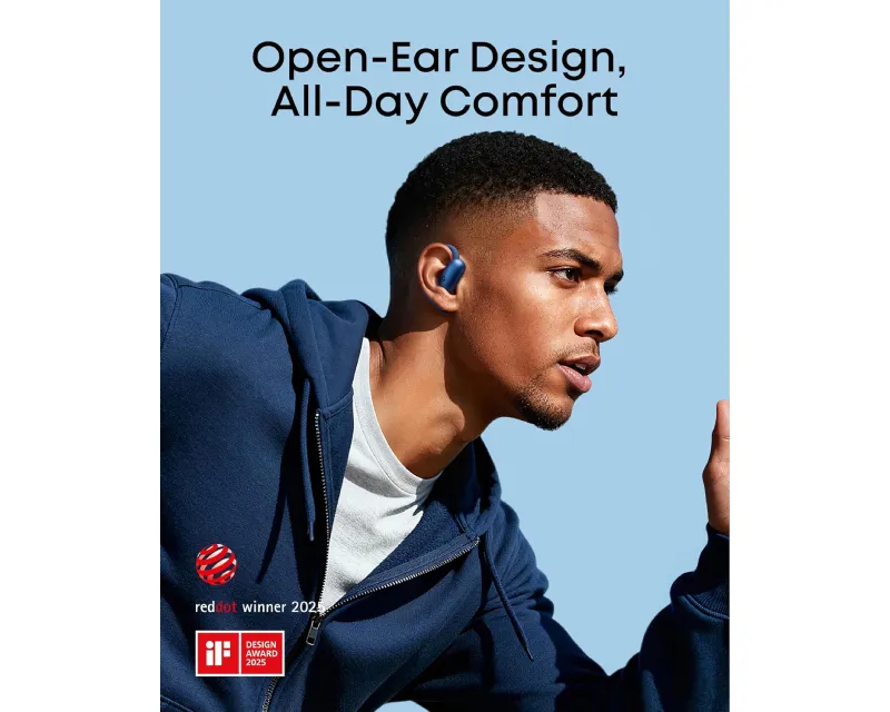 ANKER Soundcore AeroFit 2 BT bubice sa mikrofonom plave Slika 6